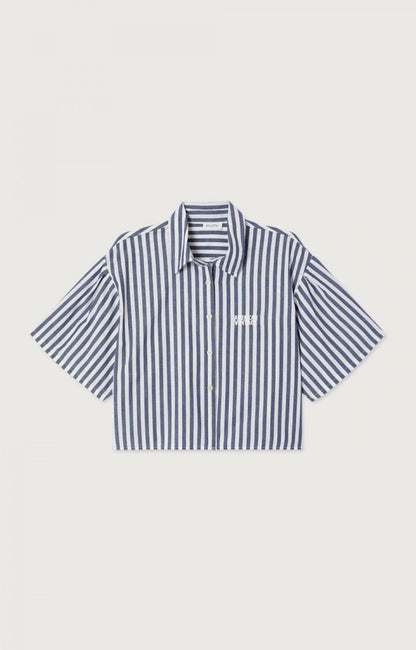 Hemd Vextown | Blauw - Wit