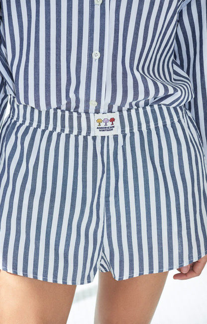Short Vextown | Blauw - Wit