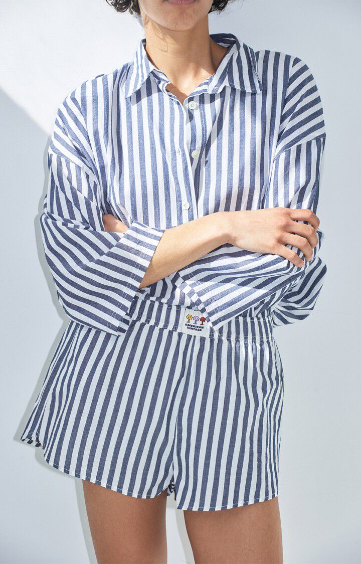 Short Vextown | Blauw - Wit