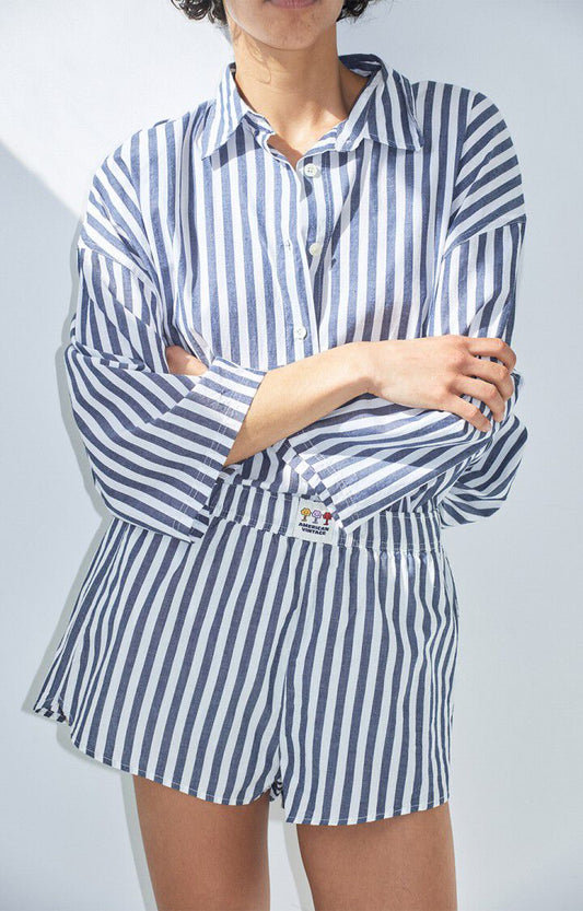 Short Vextown | Blauw - Wit