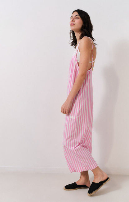 Jumpsuit Vextown | Roze - Wit