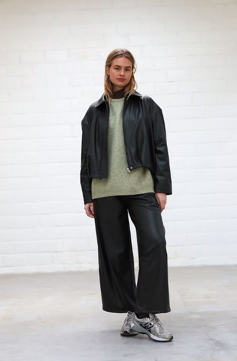 Bomber Vika | Vegan Leather Green