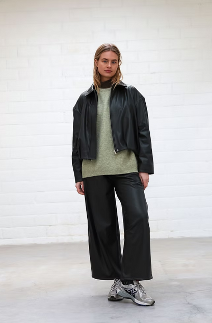 Bomber Vika | Vegan Leather Green