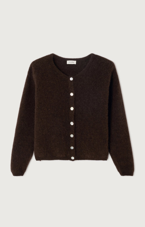 Cardigan Vitow | Donkerbruin