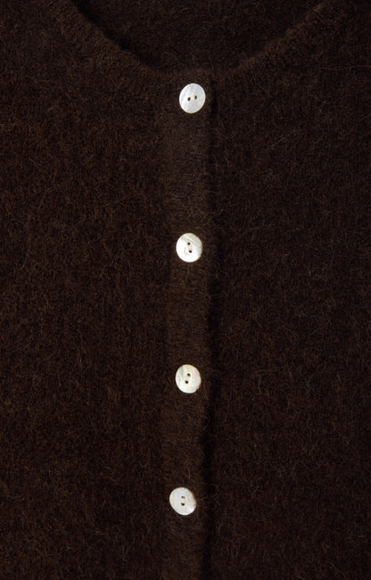 Cardigan Vitow | Donkerbruin