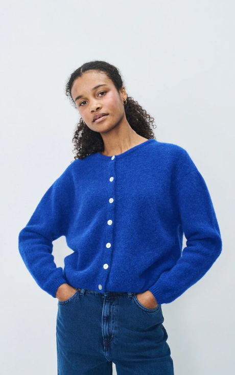 Cardigan Vitow | Kobaltblauw