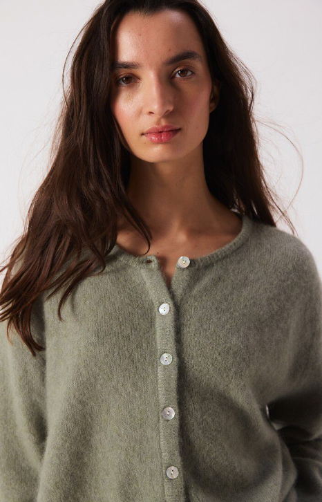 Cardigan Vitow | lichtgroen