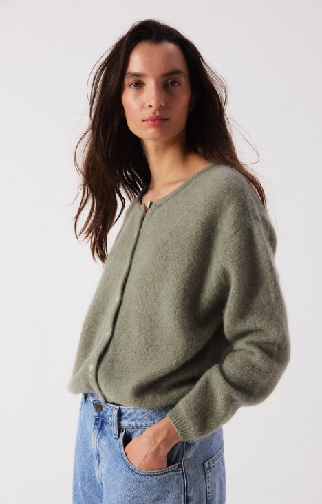 Cardigan Vitow | lichtgroen