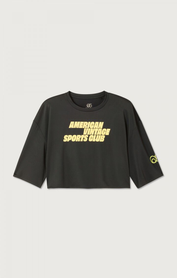 AMV SPORTS CLUB - T-shirt Wozza | Zwart
