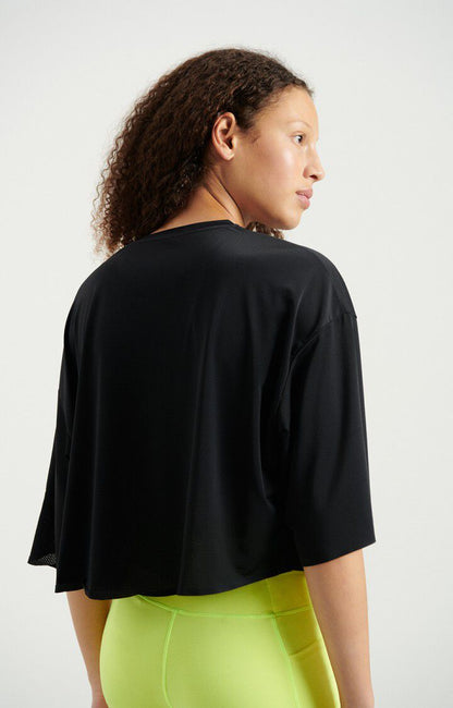 AMV SPORTS CLUB - T-shirt Wozza | Zwart