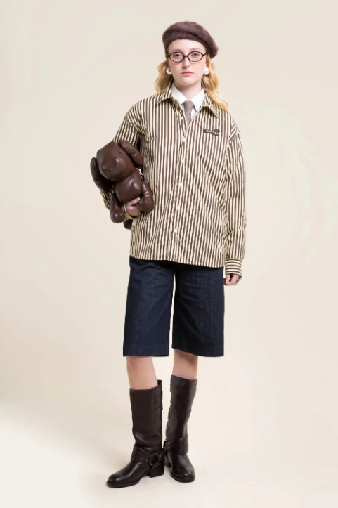 Shirt Marcel | Geel