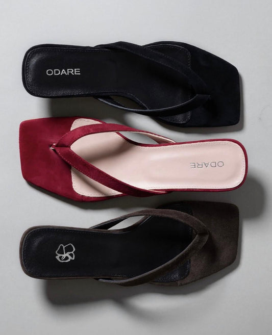 Slippers Cora | Rood