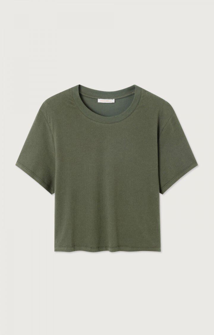 T-shirt Ypawood | Donkergroen