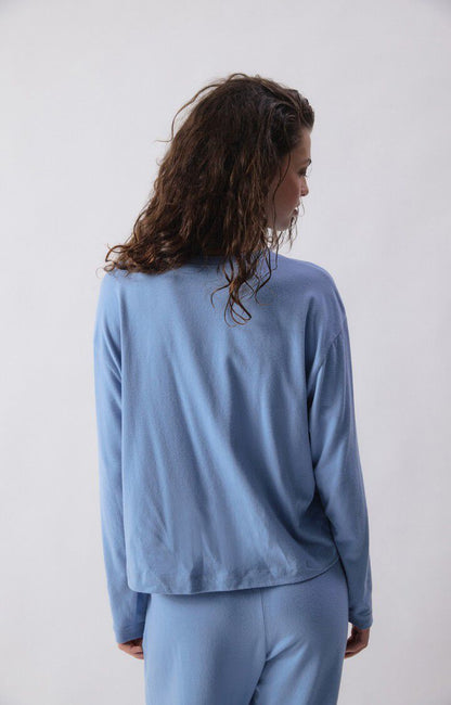 T-shirt Ypawood | Donkergrijs