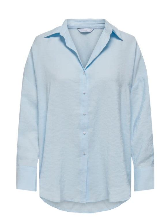 Blouse Zazima | Lichtblauw