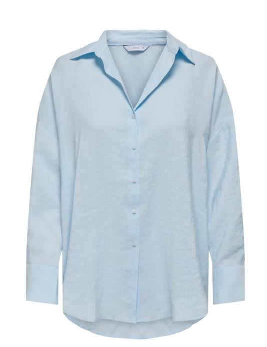 Blouse Zazima | Lichtblauw