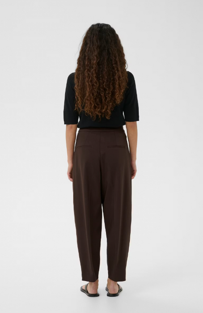 Broek Zella | Donkerbruin