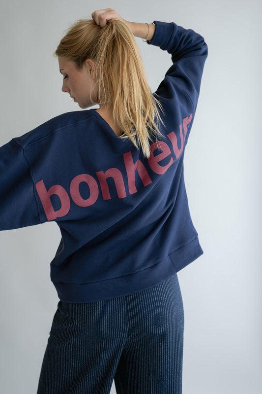 Sweater Alba | Donkerblauw