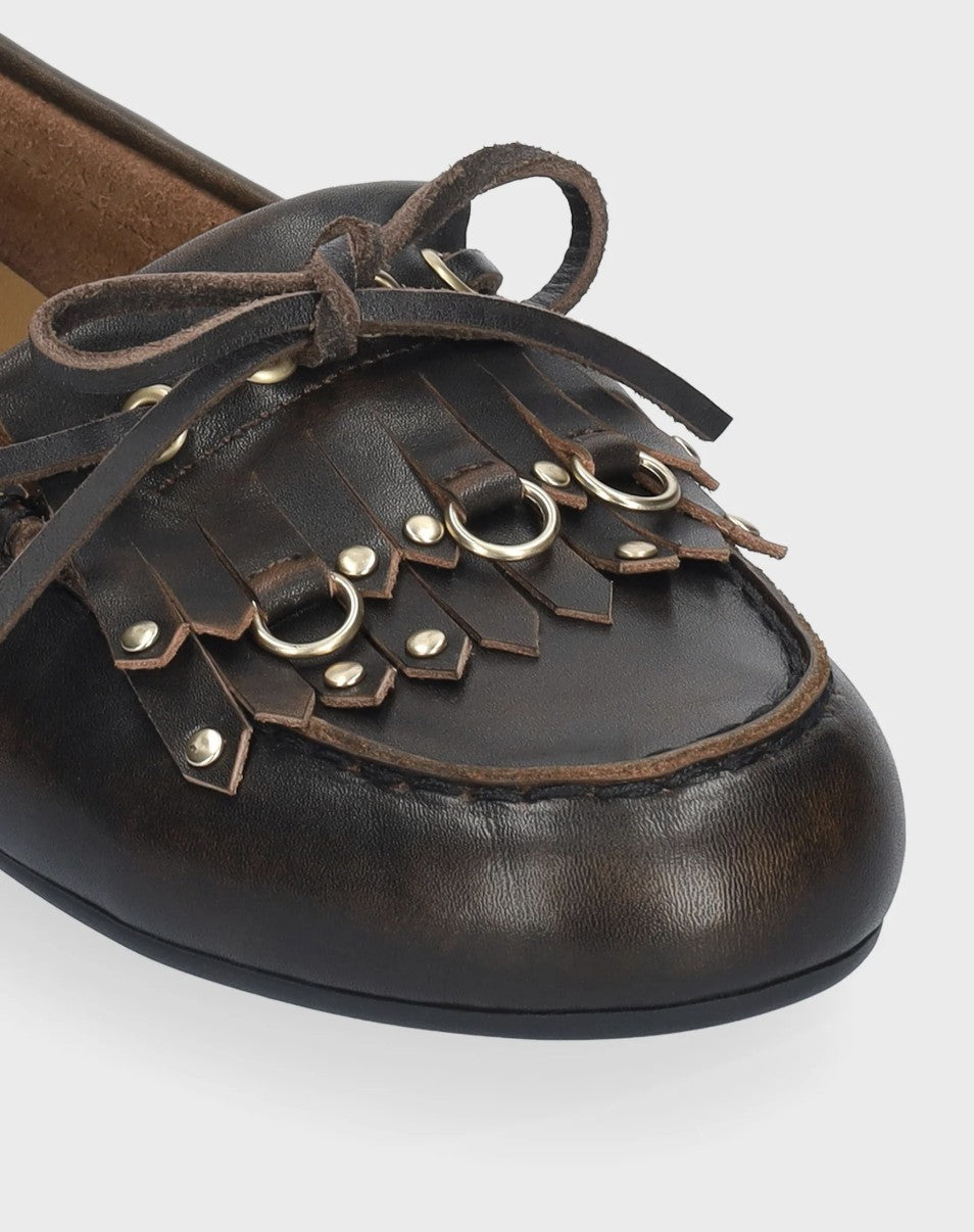 Loafers Aurelie | Donkerbruin