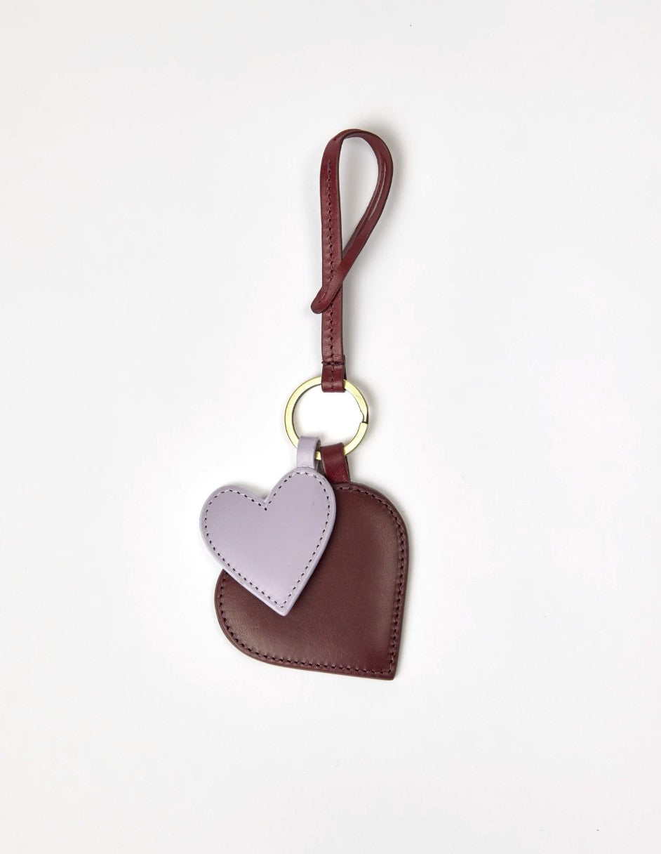 Hartjes Bag Charms | Bordeaux - Lila