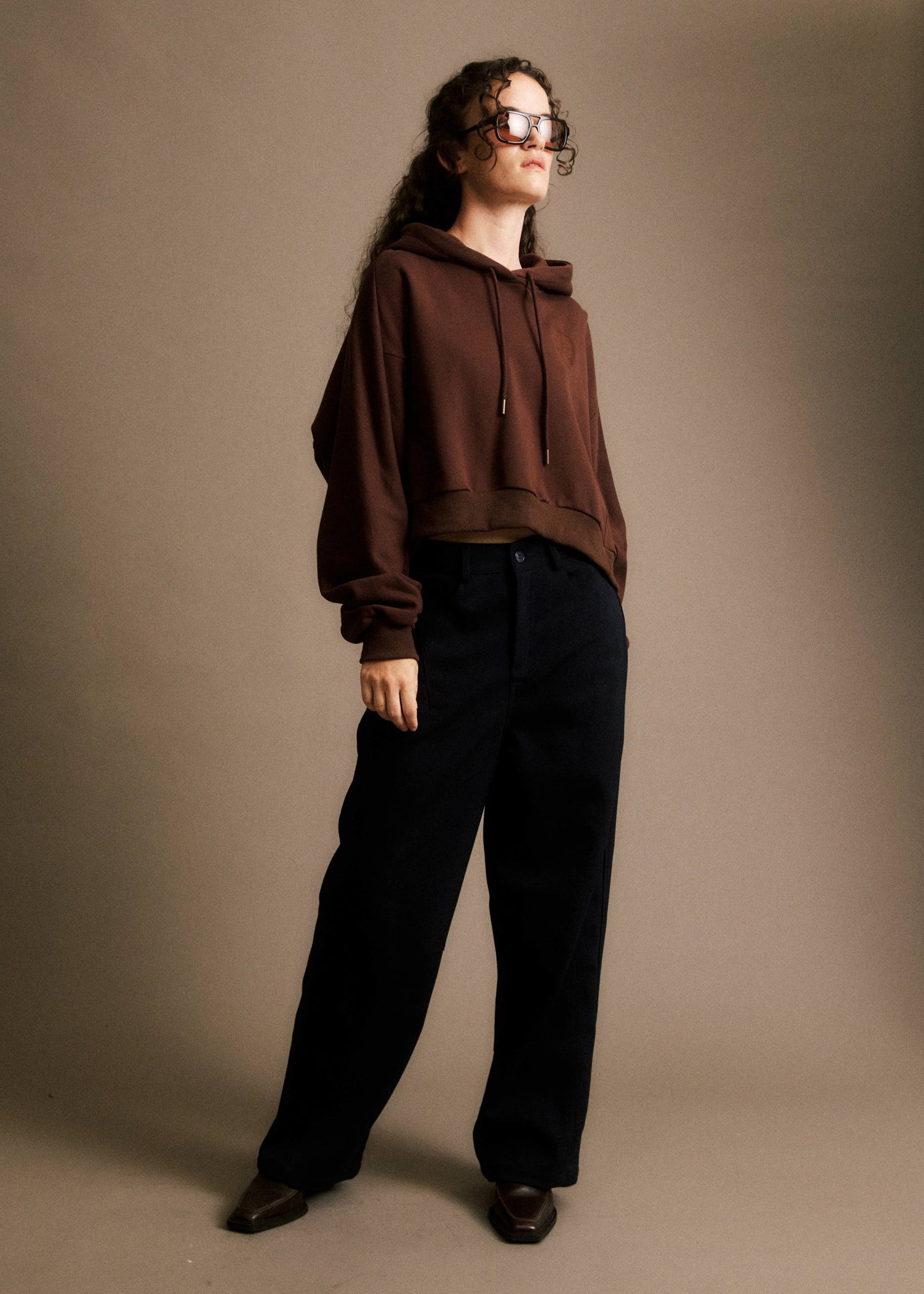 Sweater Celenie | Donkerbruin