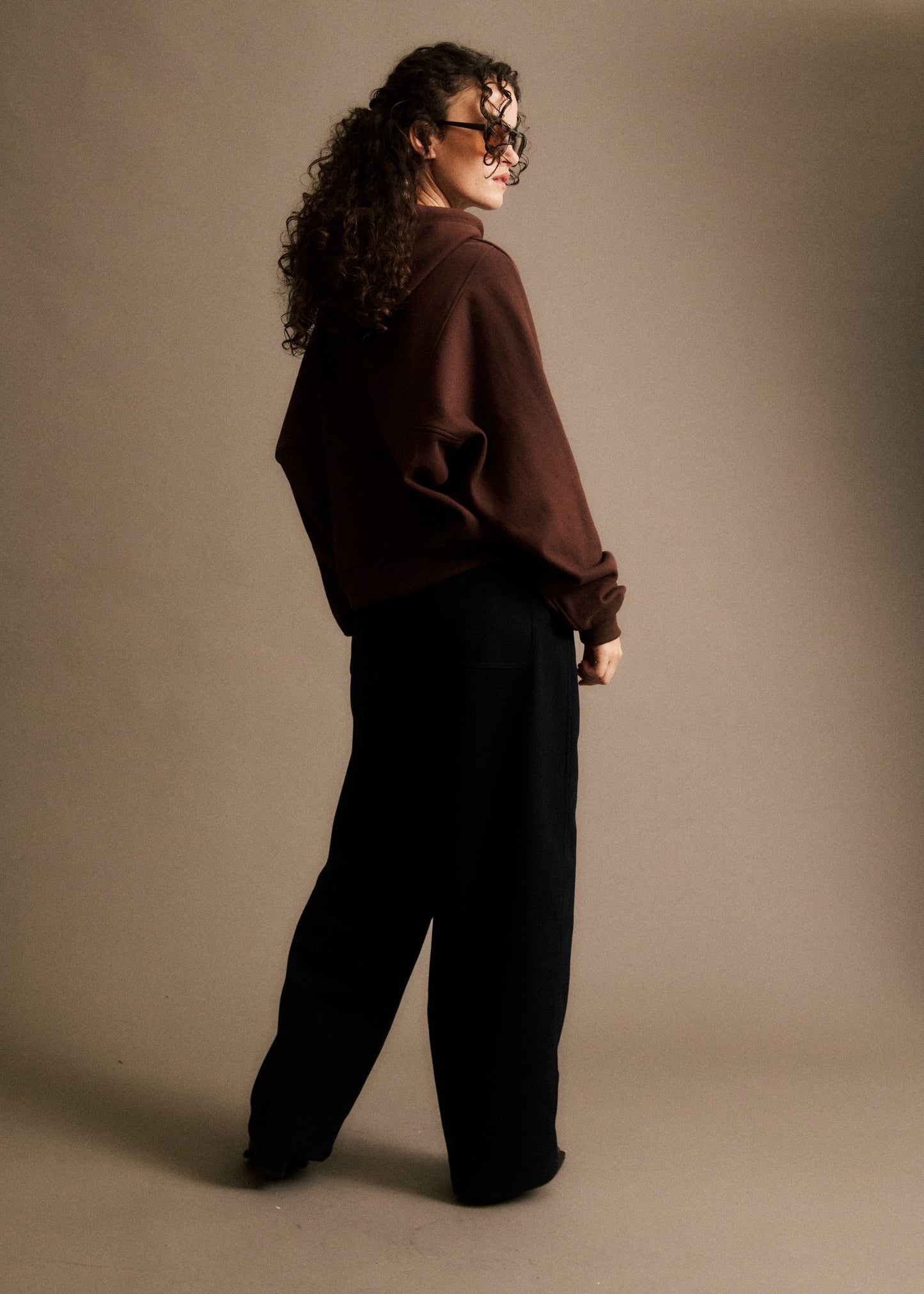 Sweater Celenie | Donkerbruin