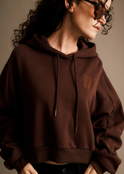 Sweater Celenie | Donkerbruin