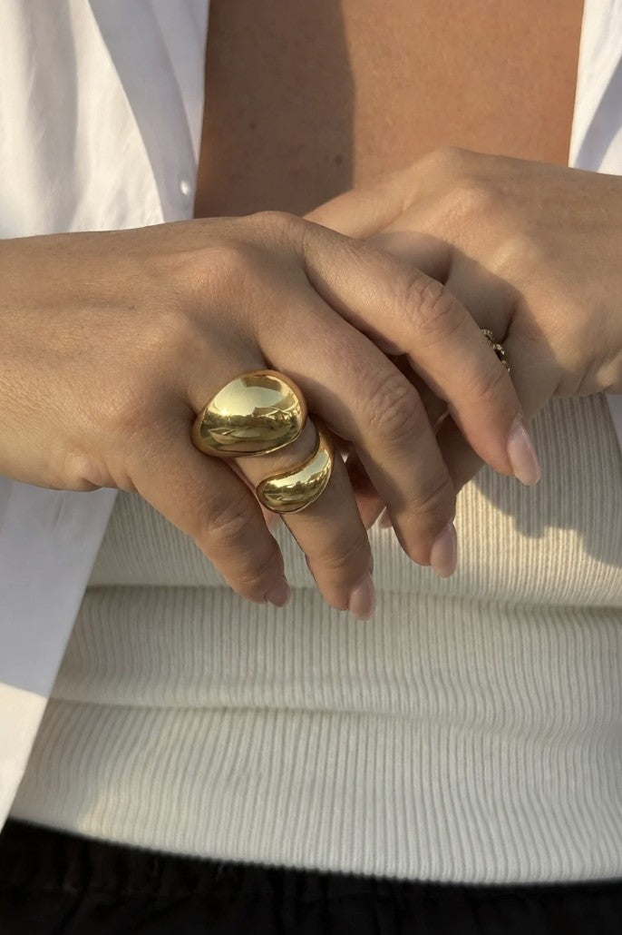 Ring César | Goud