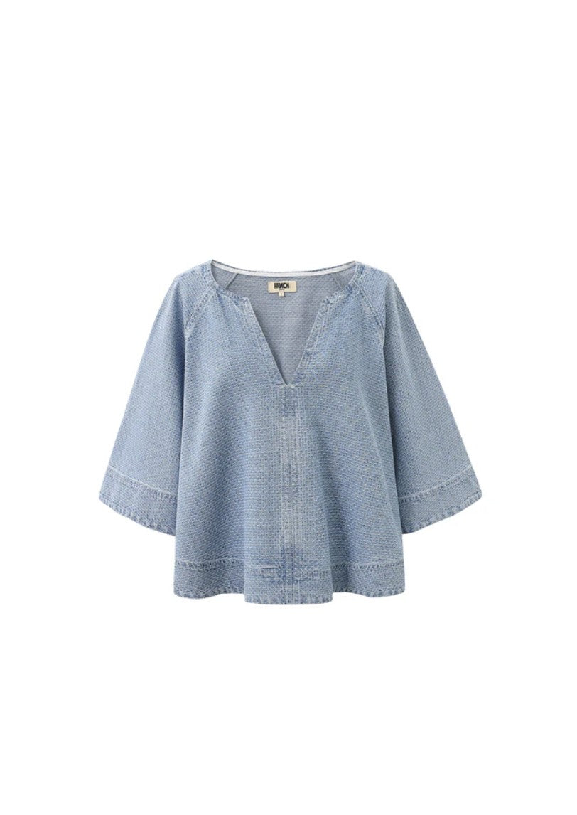 Blouse Citrine | Blauw