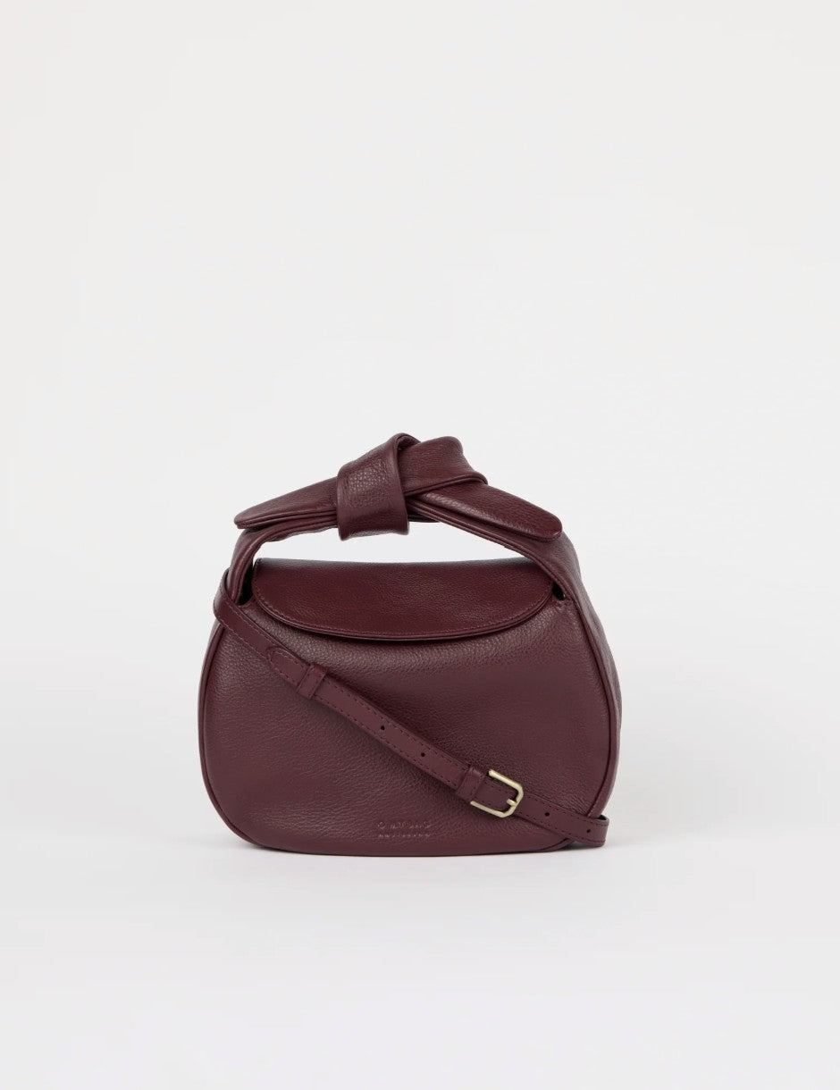 Coco Croissant bag | Bordeaux