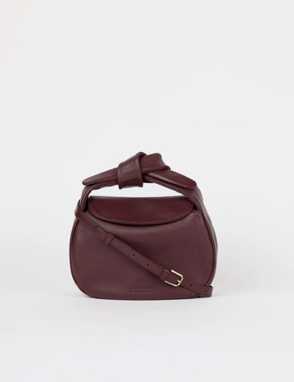 Coco Croissant bag | Bordeaux