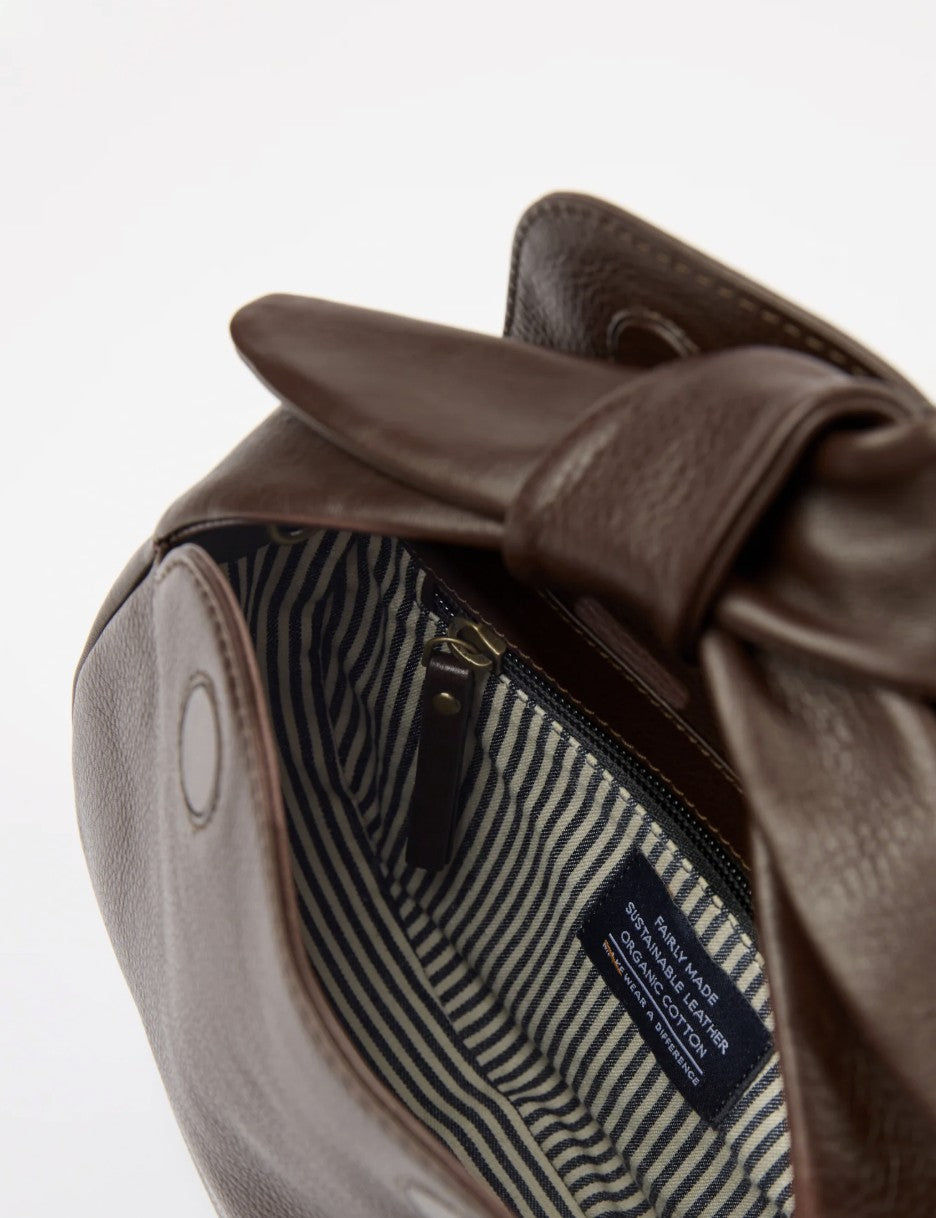 Coco Croissant bag | Donkerbruin