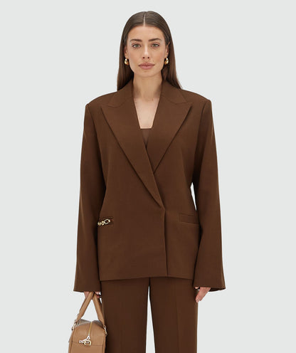 Blazer Deacon | Donkerbruin