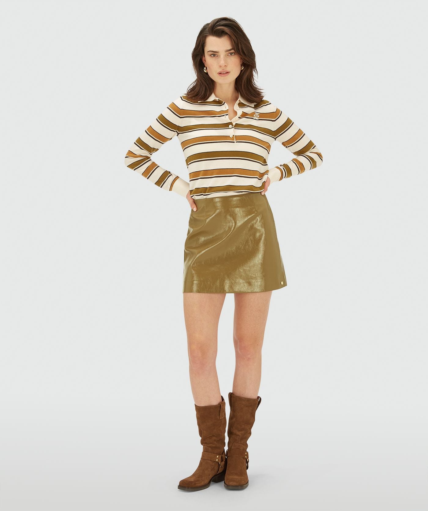 Rok Esra | Olijfgroen