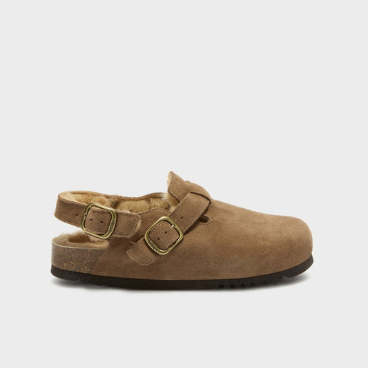 Clogs Fae Backstrap | Taupe