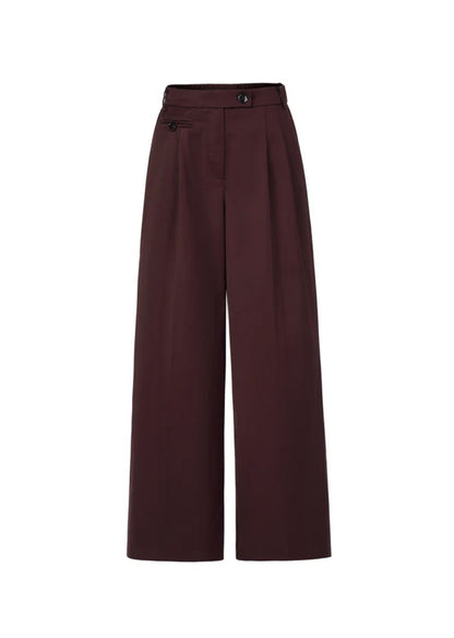 Broek Hibiscus | Bordeaux
