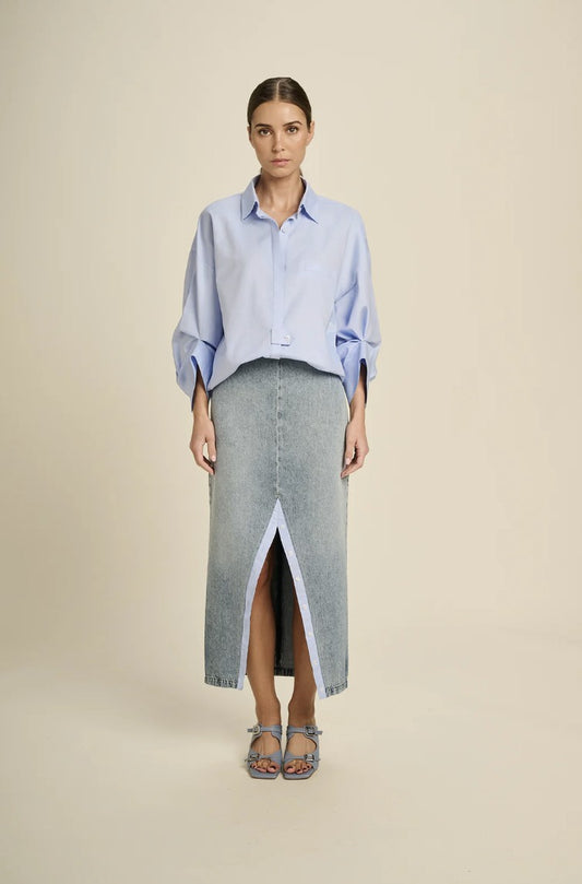 Jeansrok Hush | Blauw