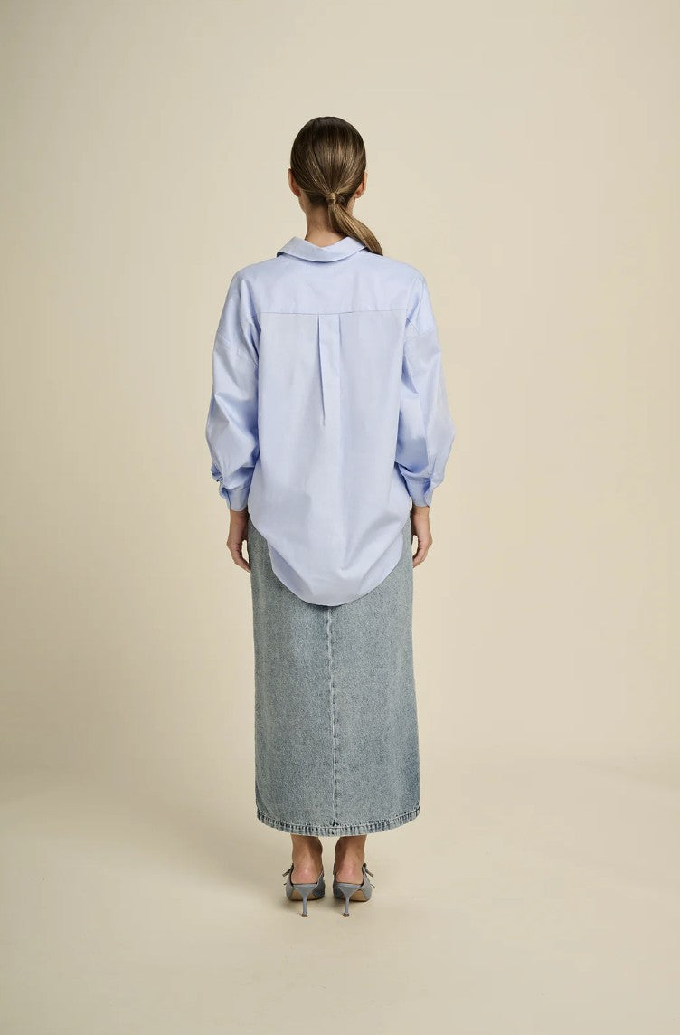 Jeansrok Hush | Blauw