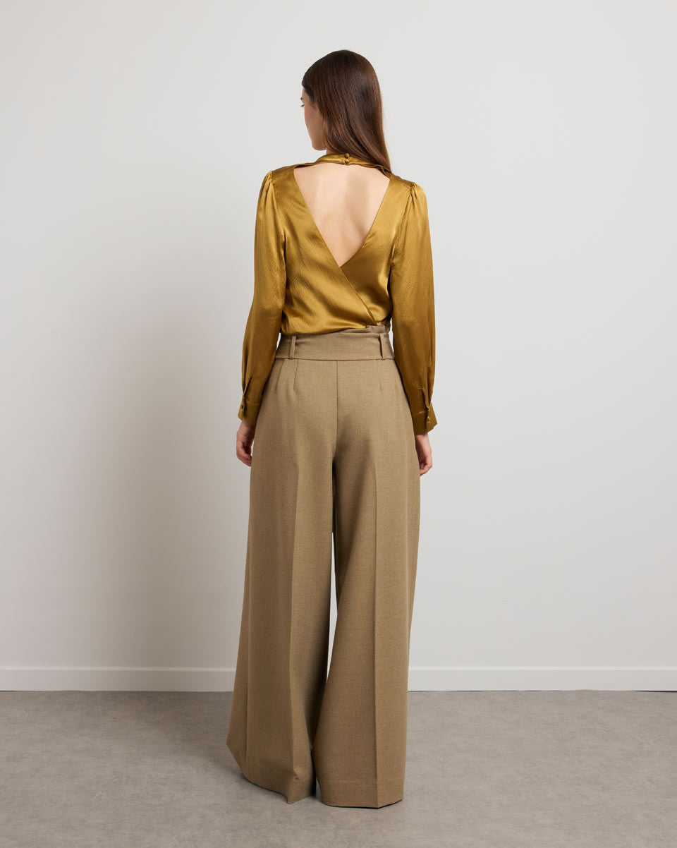 Broek Jeanne | Bruin