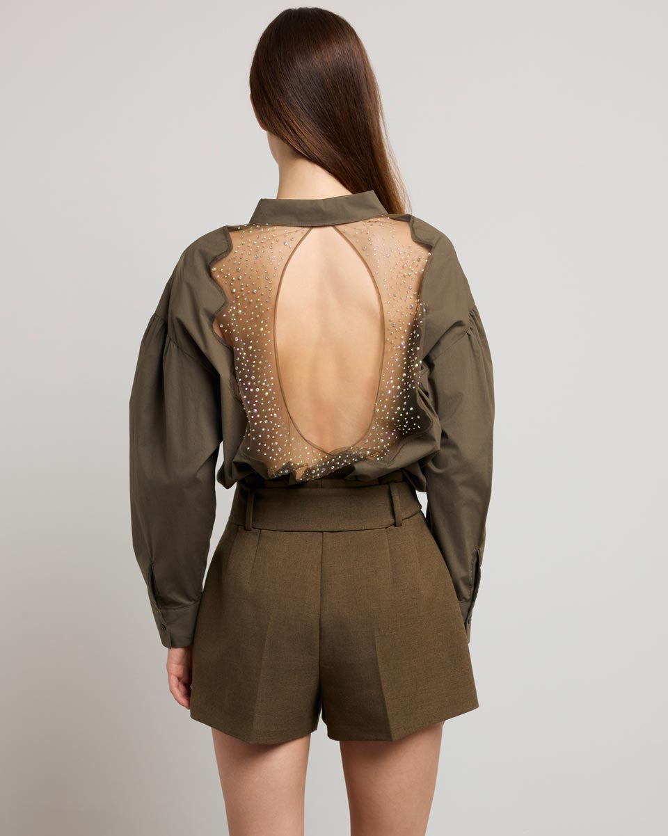 Short Jeanne | Khaki