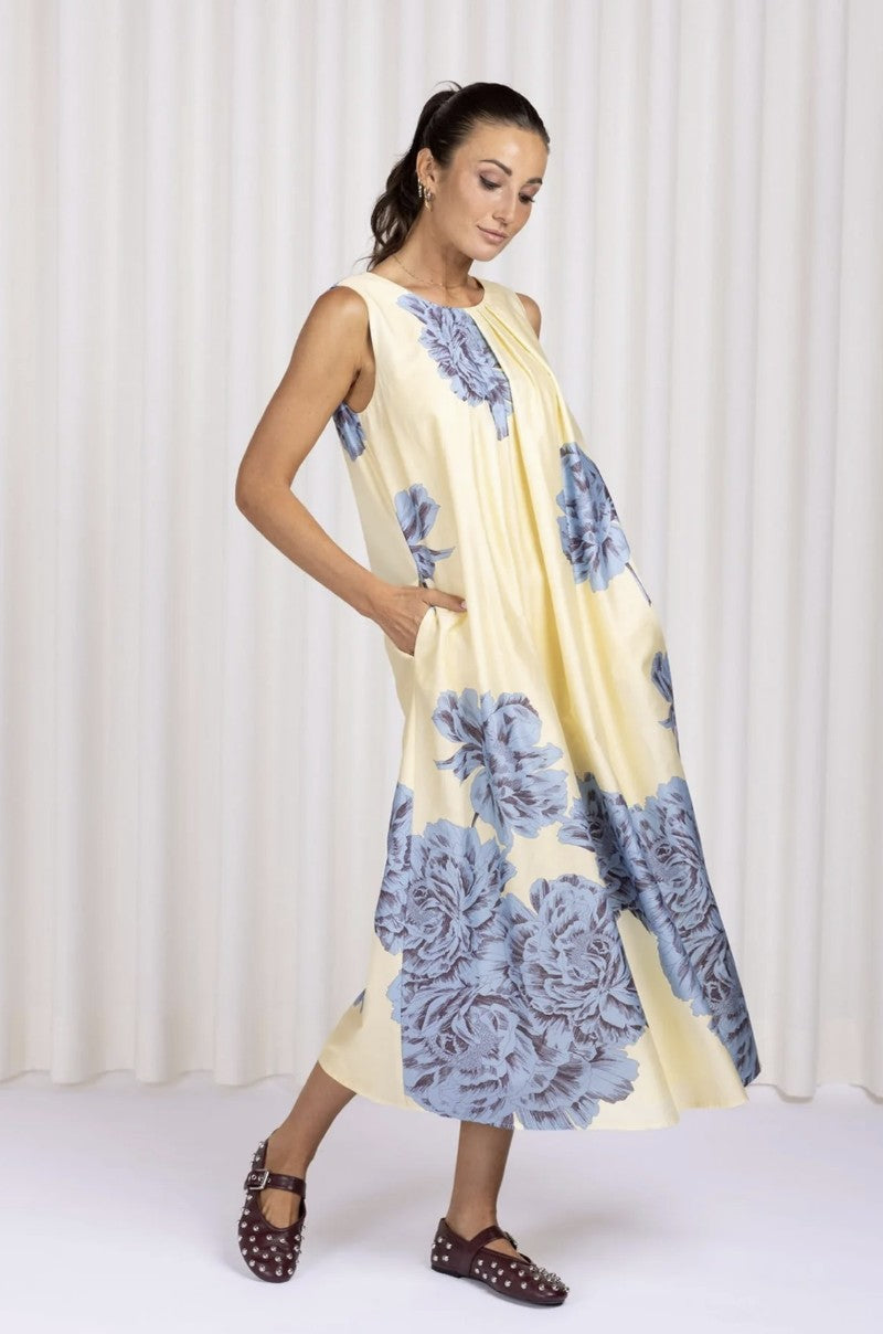 Kleed GU | Crème - Blauw