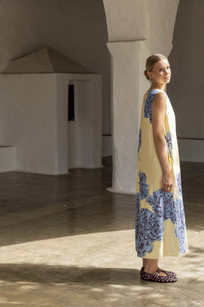 Kleed GU | Crème - Blauw