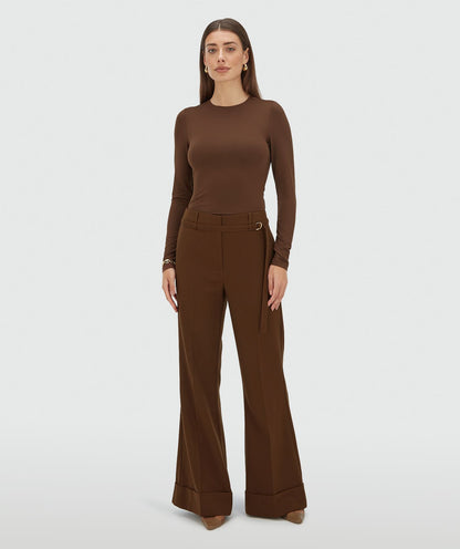 Broek Korien | Donkerbruin