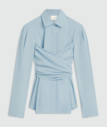 Blouse Luann | Lichtblauw