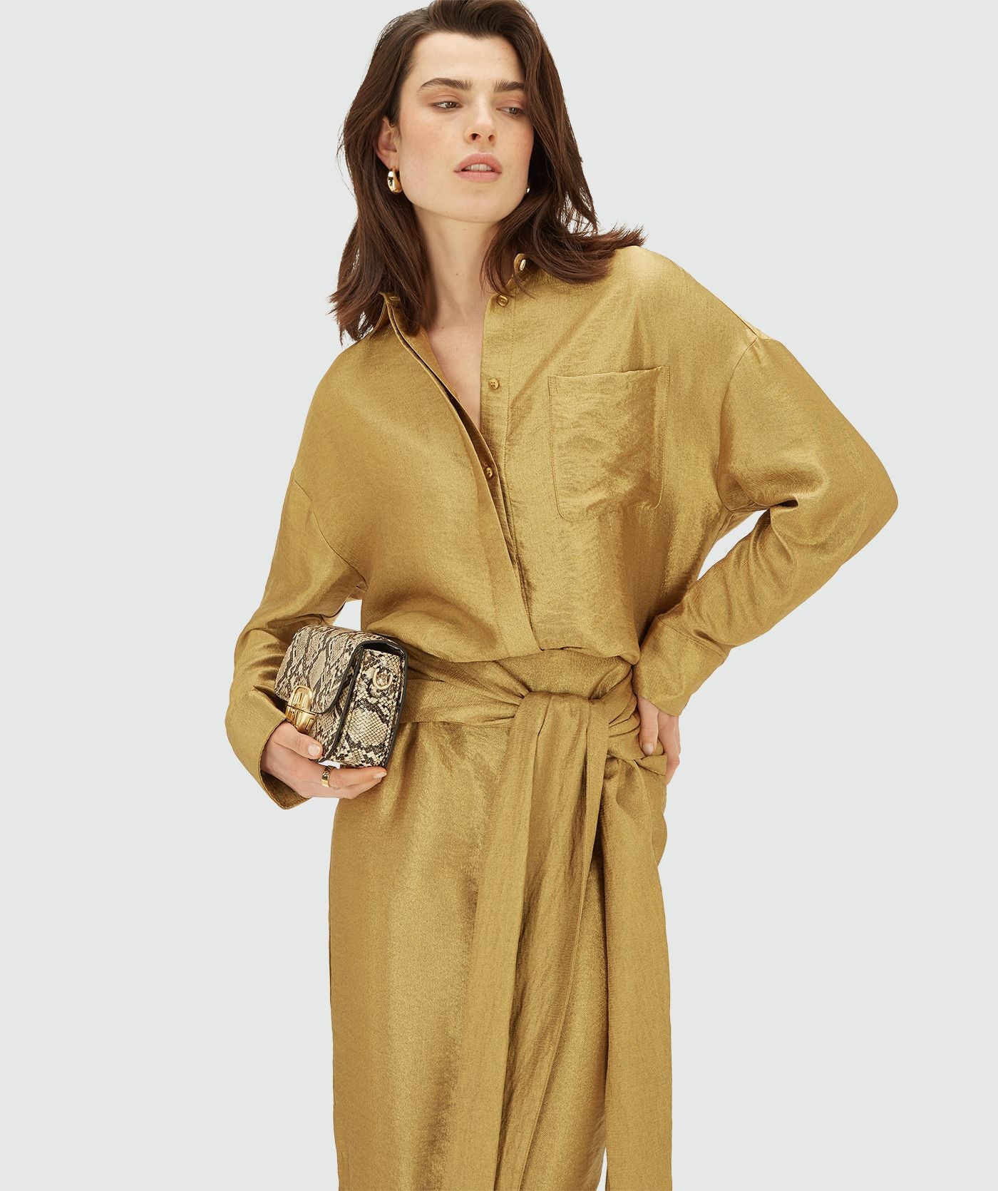 Blouse Lucilla | Goud