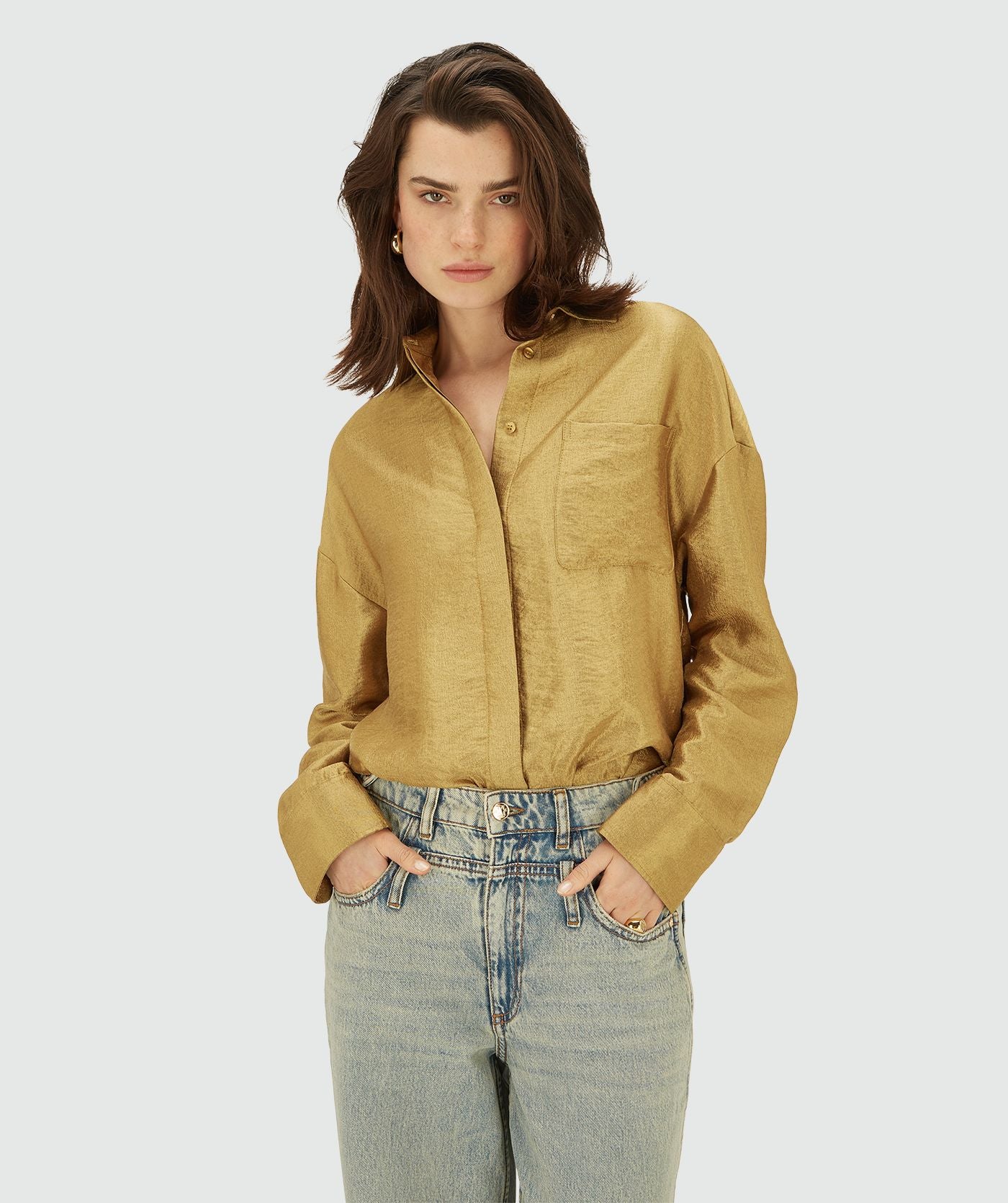 Blouse Lucilla | Goud