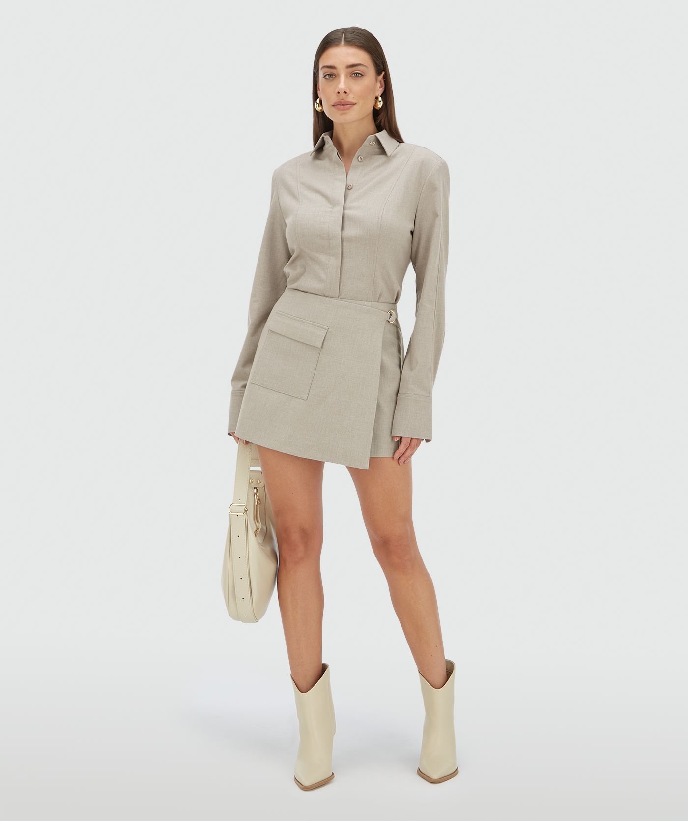 Skort Marlon | Grijs