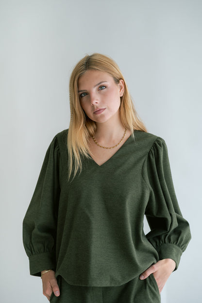 Blouse Maud | Groen