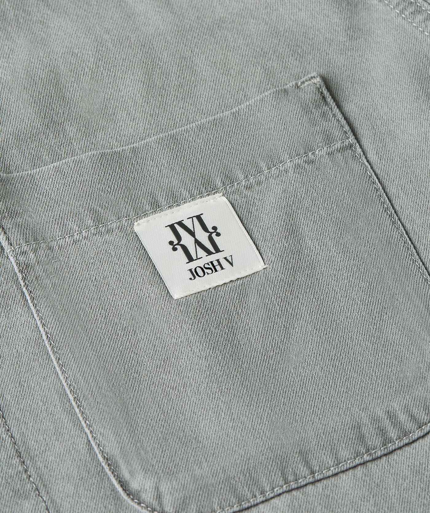 Jeanshemd Meggy | Lichtgrijs