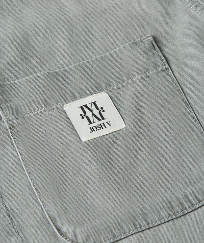 Jeanshemd Meggy | Lichtgrijs